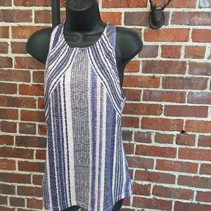 prAna Purple Racerback Tank Top, Running Workout Yoga, Women's L